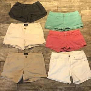 6 Pair of Shorts Bundle, Size 4